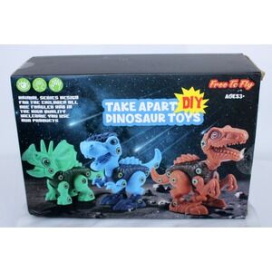 Free To Fly Take Apart Dinosaur Toys DIY Building Blocks Set Ages 3+